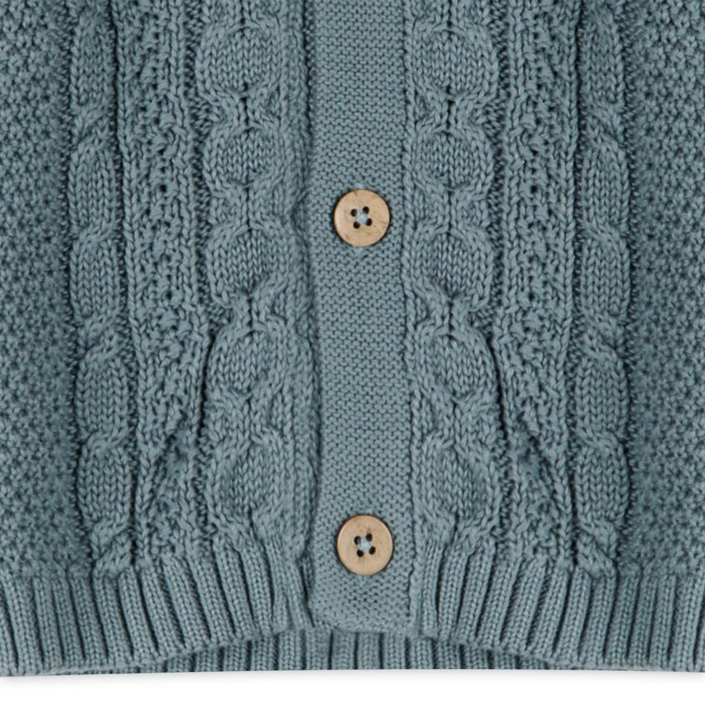 Cable Knit Organic Baby Cardigan - The Baby Cot Shop, Chelsea