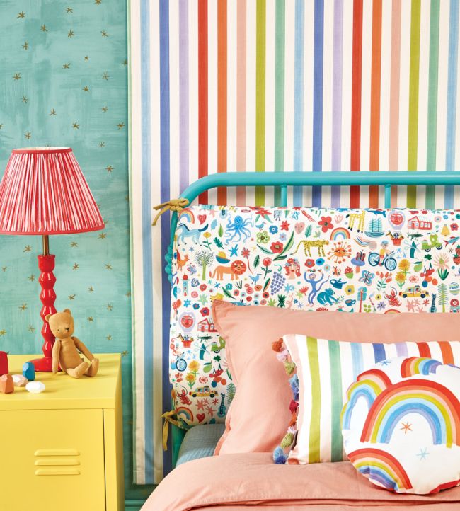 Candy Cane Fabric - The Baby Cot Shop, Chelsea