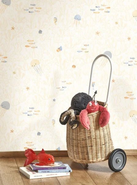 Companions Of The Sea Wallpaper by Casadeco - The Baby Cot Shop, Chelsea