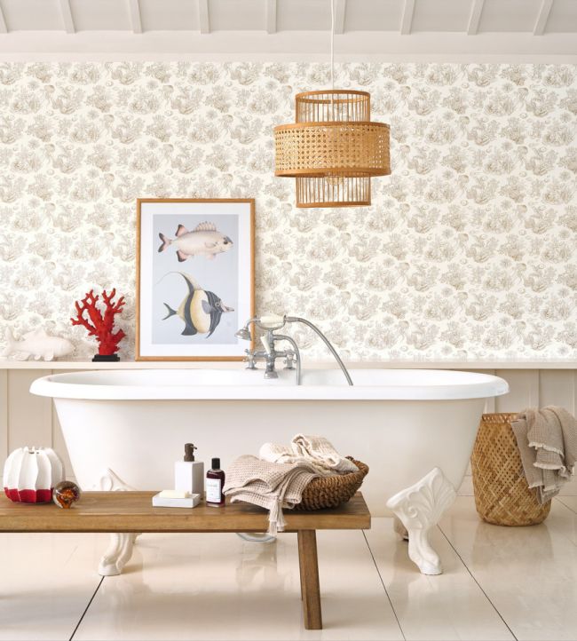 Cote Sauvage Wallpaper by Casadeco - The Baby Cot Shop, Chelsea