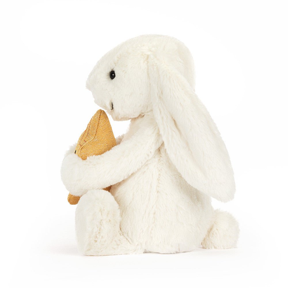 Cream Bunny with Star Toy - The Baby Cot Shop, Chelsea