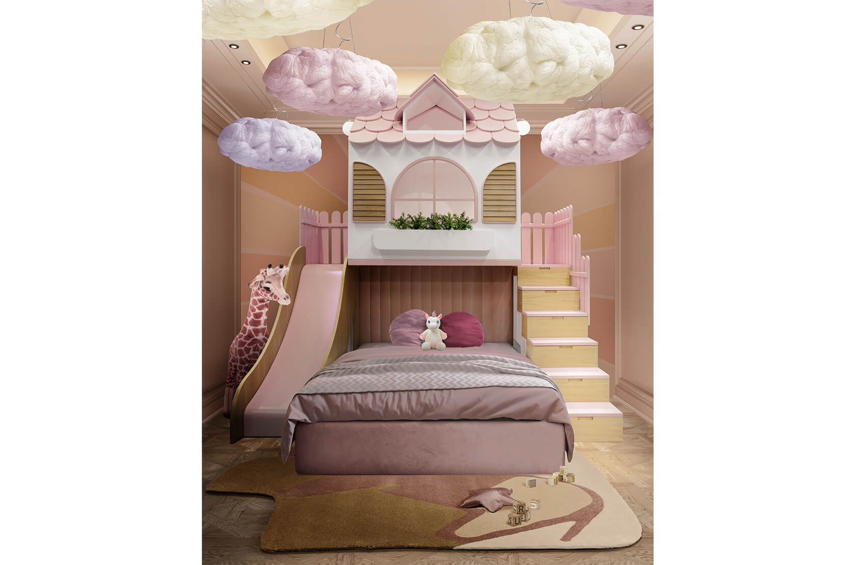 Dolly Playhouse Bed