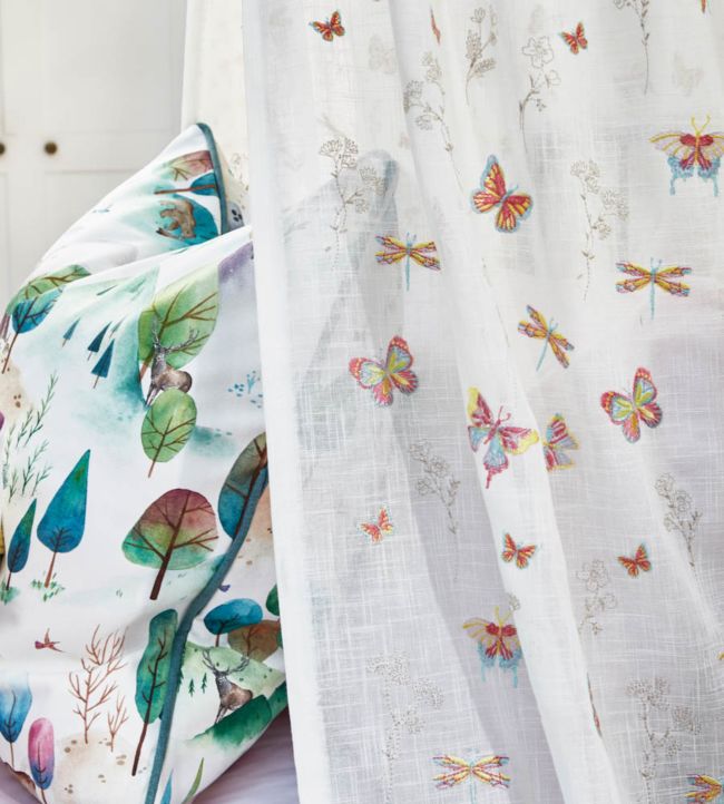 Flutterby Fabric - The Baby Cot Shop, Chelsea