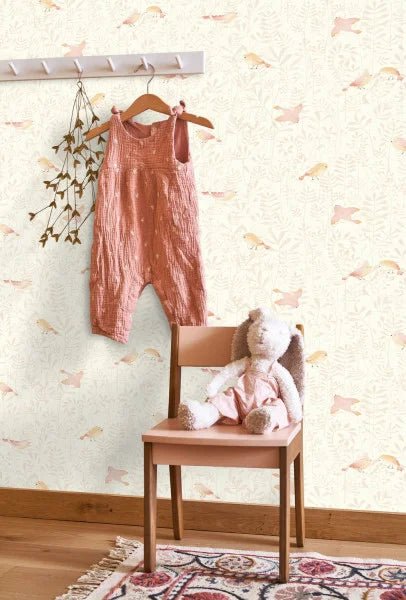 Flying Bird Wallpaper by Casadeco - The Baby Cot Shop, Chelsea