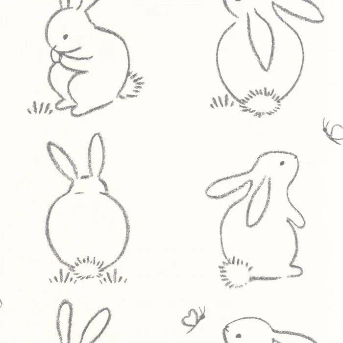 Funny Bunny Wallpaper by Casadeco - The Baby Cot Shop, Chelsea