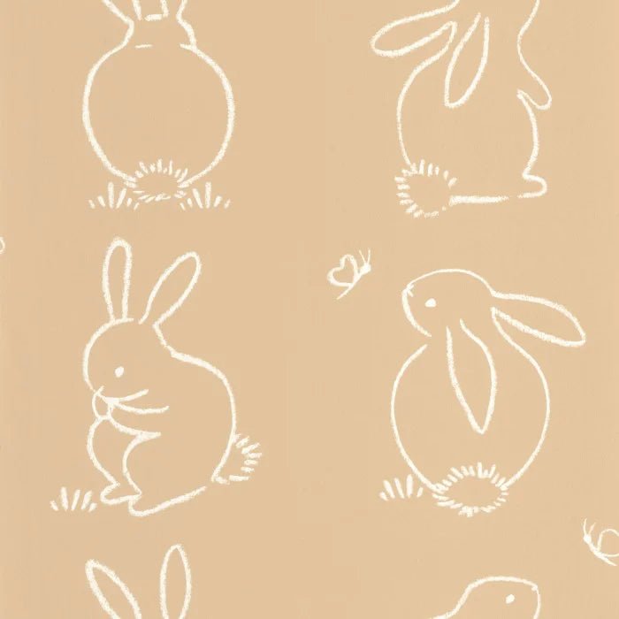 Funny Bunny Wallpaper by Casadeco - The Baby Cot Shop, Chelsea