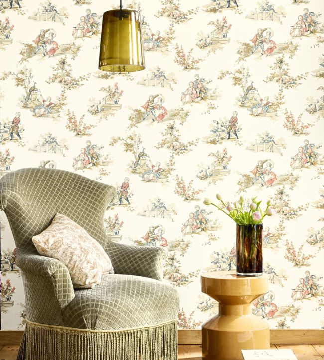 Gavotte Wallpaper by Casadeco - The Baby Cot Shop, Chelsea