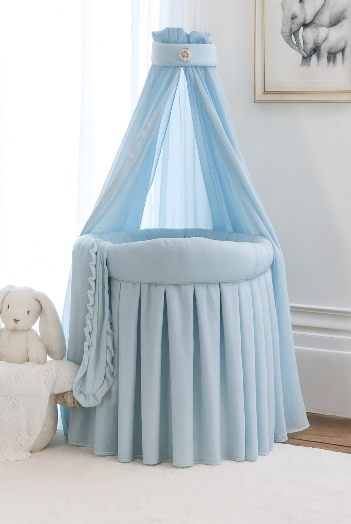 Ivy Blue Classic Crib - The Baby Cot Shop, Chelsea