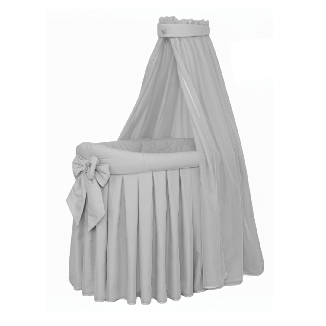 Ivy Grey Classic Crib - The Baby Cot Shop, Chelsea