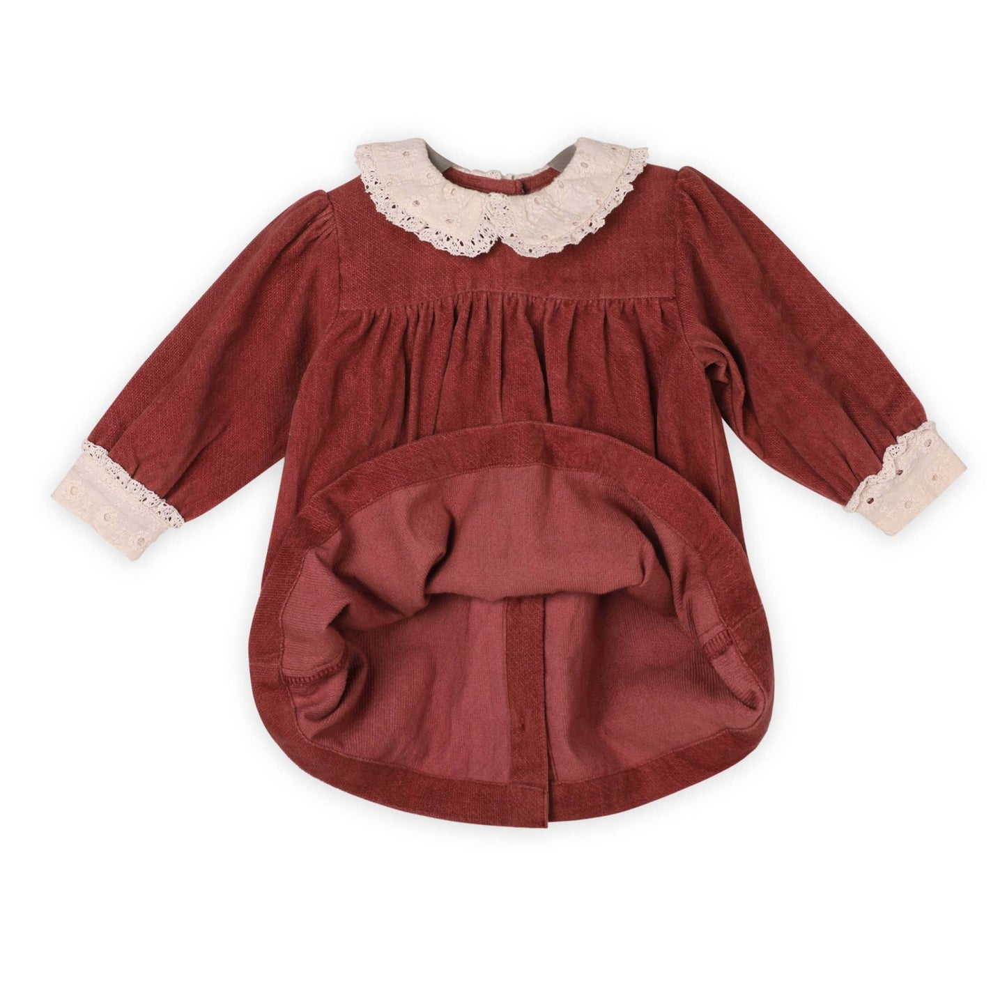 Lace Collar Baby Girl Dress & Bloomer Set - The Baby Cot Shop, Chelsea