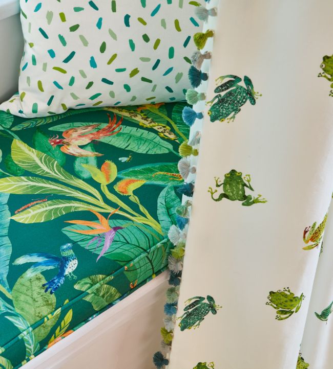 Leap Frog Fabric - The Baby Cot Shop, Chelsea