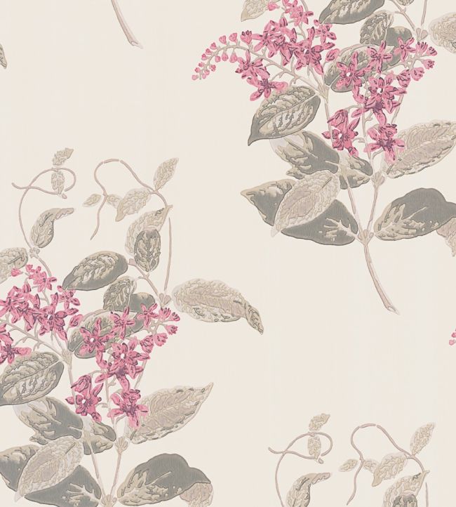 Madras Violet Wallpaper - The Baby Cot Shop, Chelsea