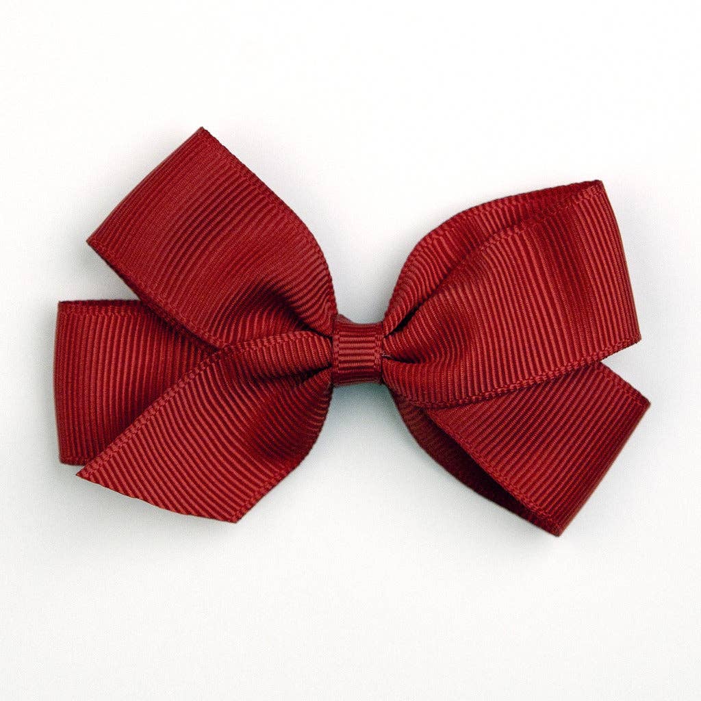 Medium Grosgrain Bow Hair Clip - The Baby Cot Shop, Chelsea