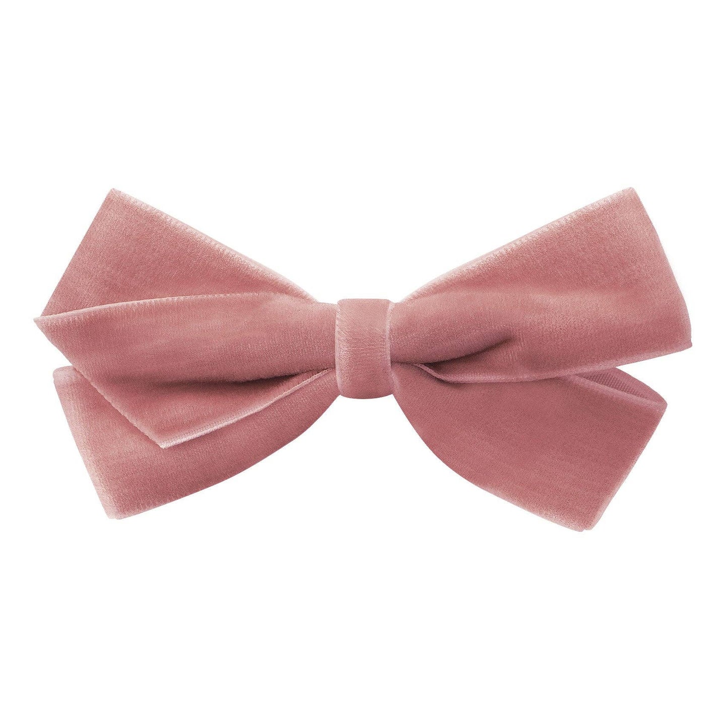 Medium Velvet Hair Clip - Dusty Rose - The Baby Cot Shop, Chelsea