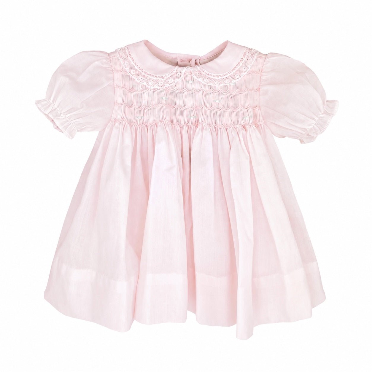 Pink Smocked Three-Piece Set - The Baby Cot Shop, Chelsea