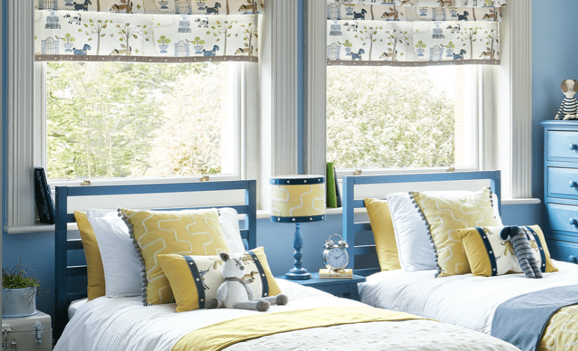 Pitter Patter Fabric - The Baby Cot Shop, Chelsea