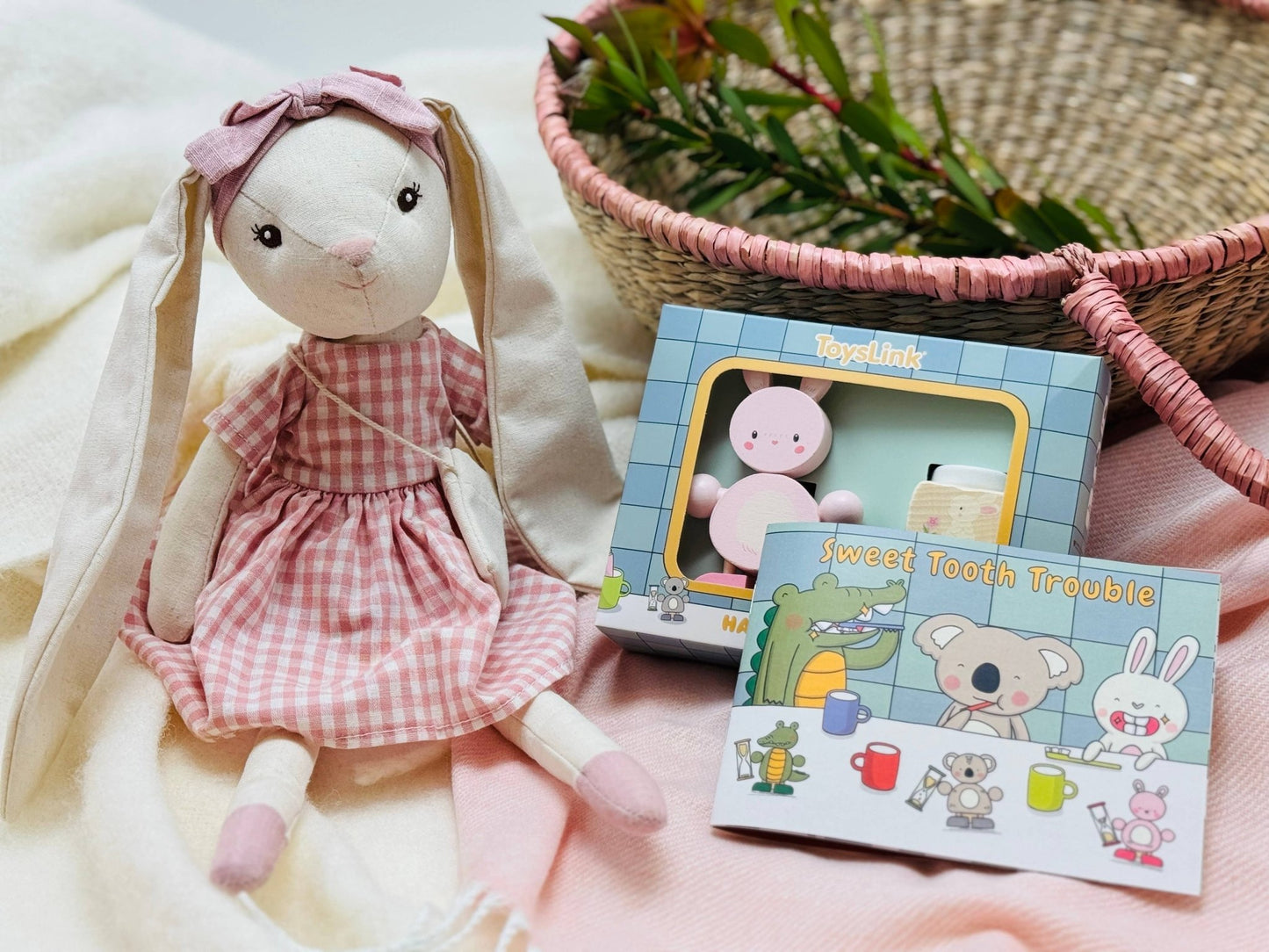 Plush Bunny Toy - Bella - The Baby Cot Shop, Chelsea