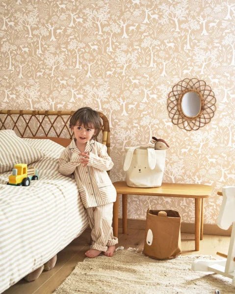 Poetic Forest Wallpaper by Casadeco - The Baby Cot Shop, Chelsea