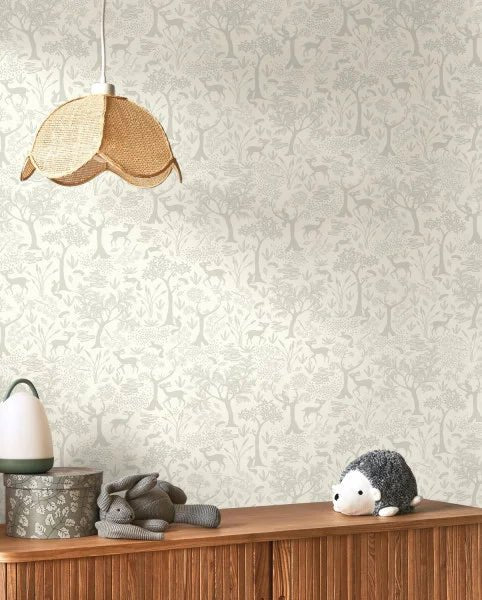 Poetic Forest Wallpaper by Casadeco - The Baby Cot Shop, Chelsea