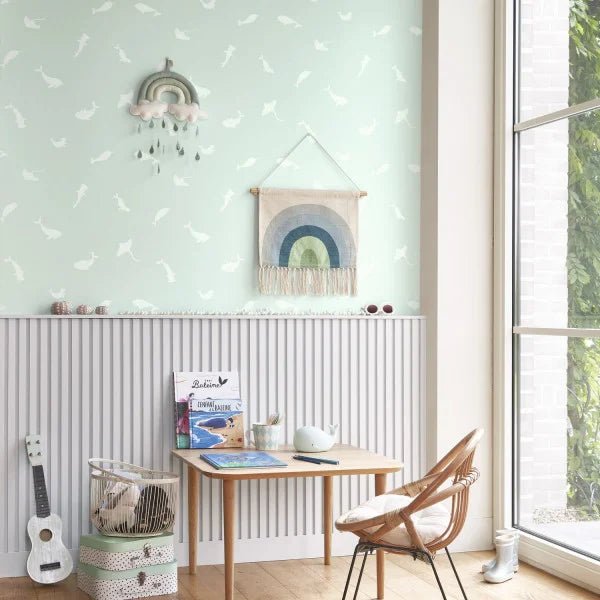 Poetic Sea Wallpaper by Casadeco - The Baby Cot Shop, Chelsea
