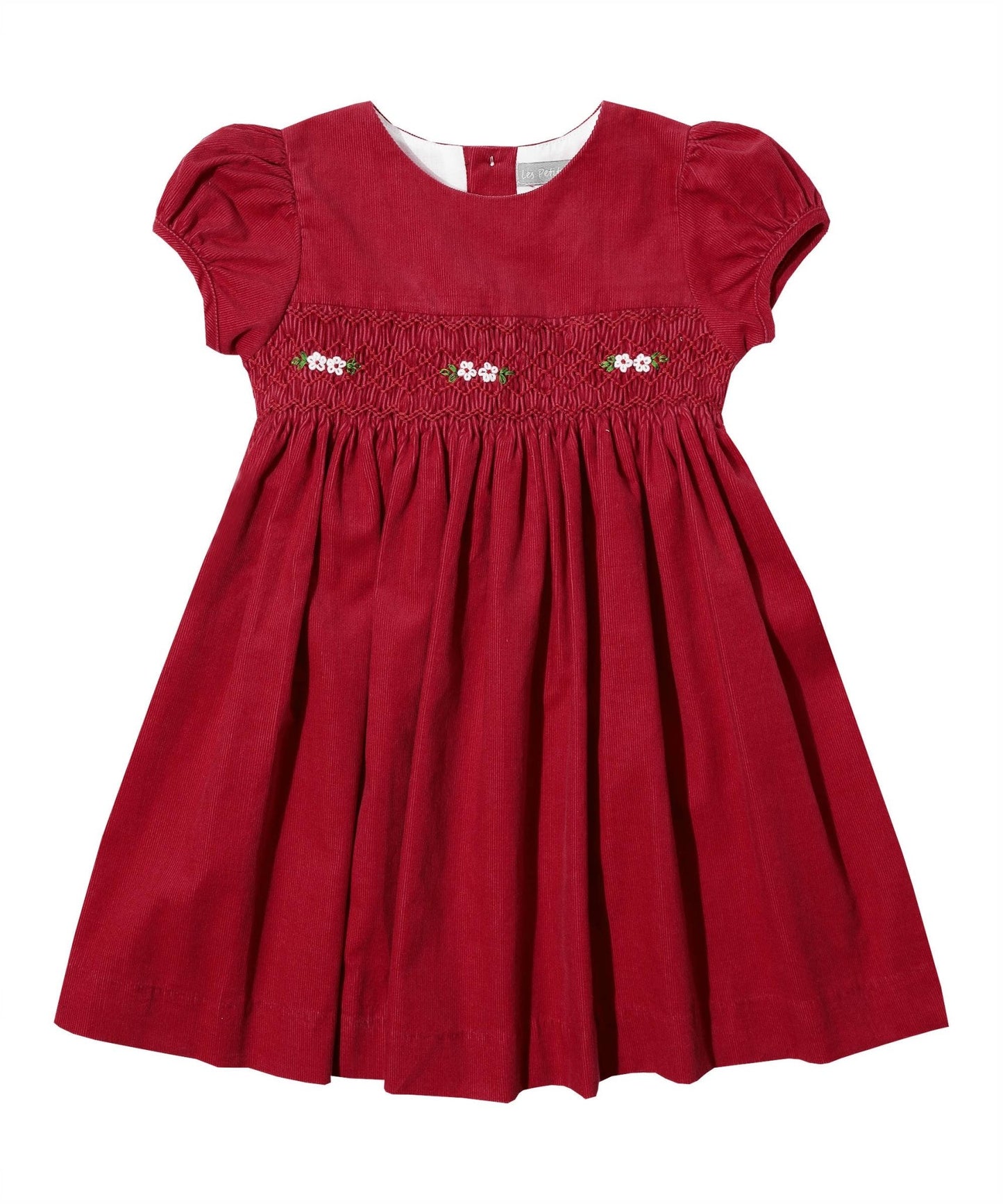 Red Smocked Corduroy Dress - The Baby Cot Shop, Chelsea