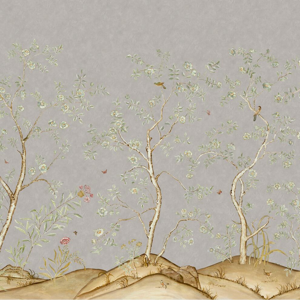 Songbird Mist Wallpaper - The Baby Cot Shop, Chelsea