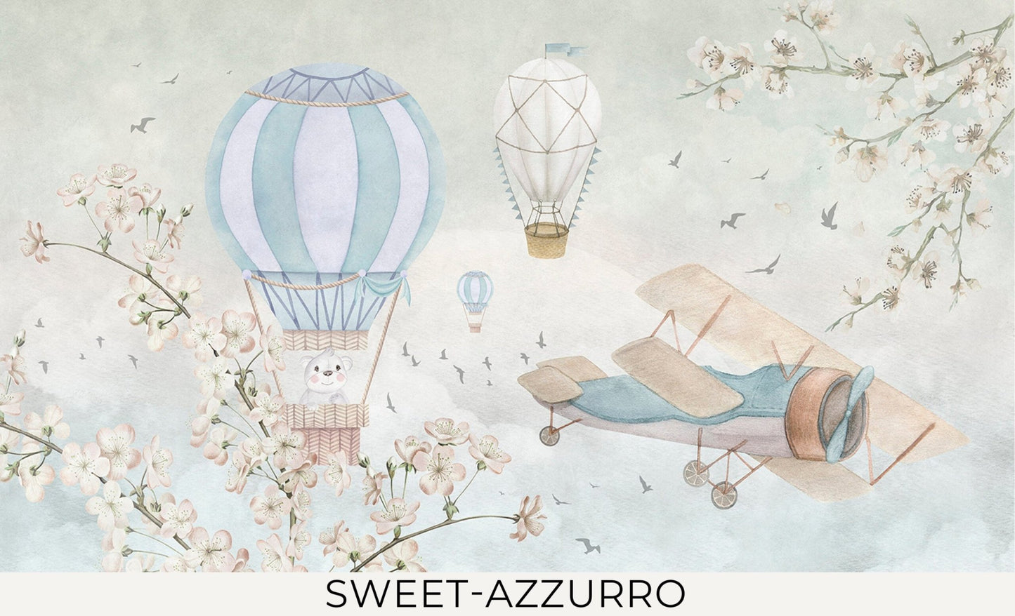Sweet Wallpaper - The Baby Cot Shop, Chelsea