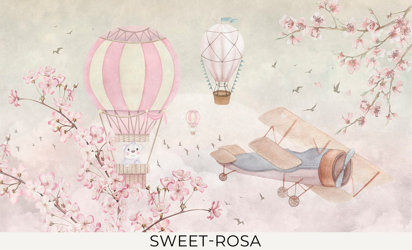 Sweet Wallpaper - The Baby Cot Shop, Chelsea
