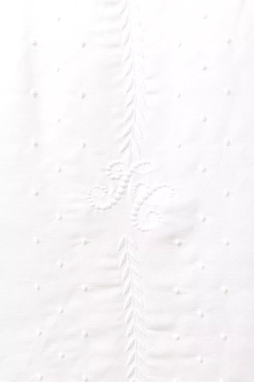 Embroidered White Sleeping Bag Tartine et Chocolat