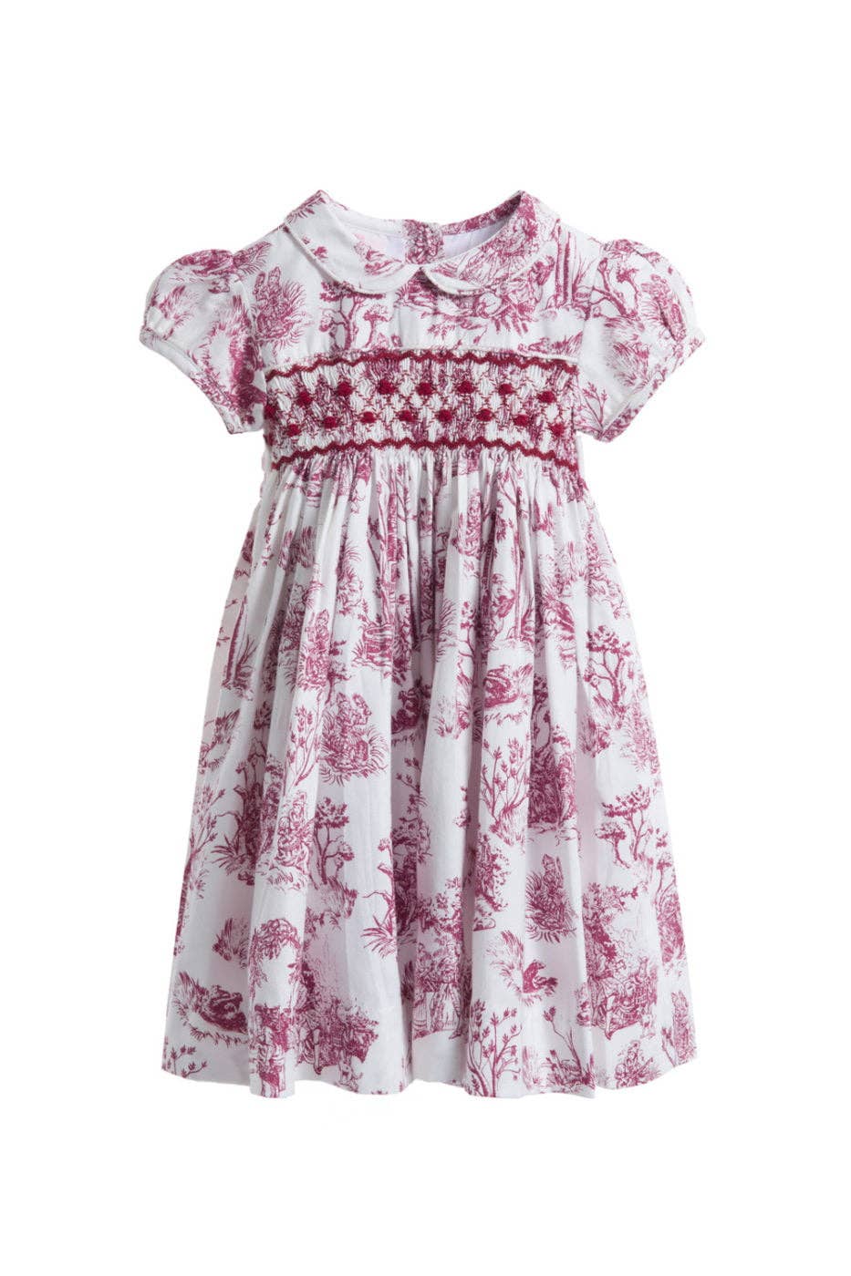 Toile de Jouy Smocked Dress - The Baby Cot Shop, Chelsea