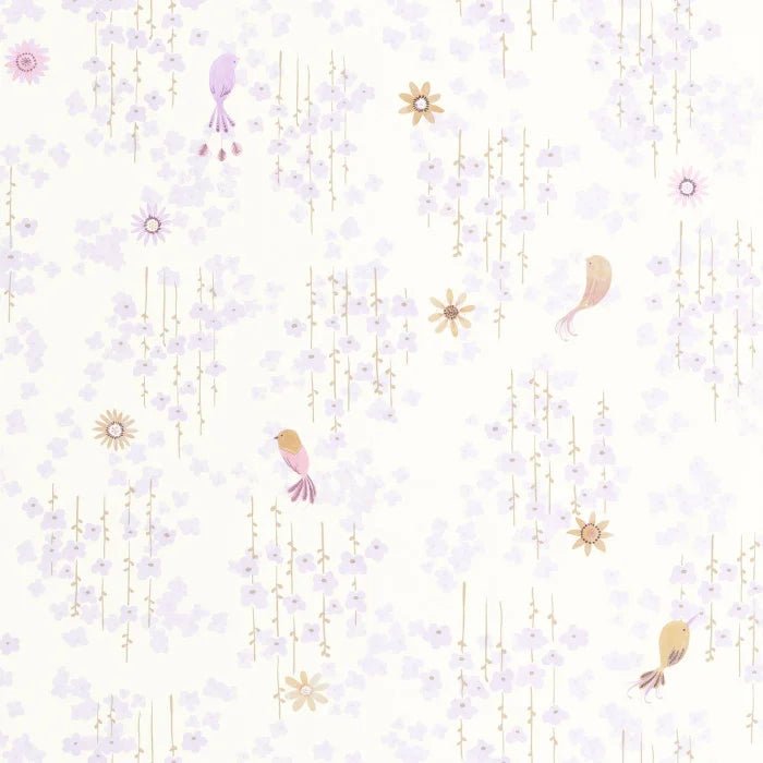 Tropical Birds Wallpaper by Casadeco - The Baby Cot Shop, Chelsea