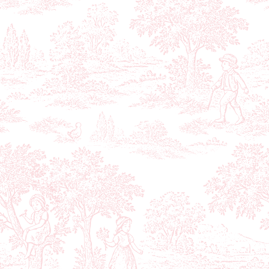 Whispering Meadow - Toile de Jouy Wallpaper - The Baby Cot Shop, Chelsea