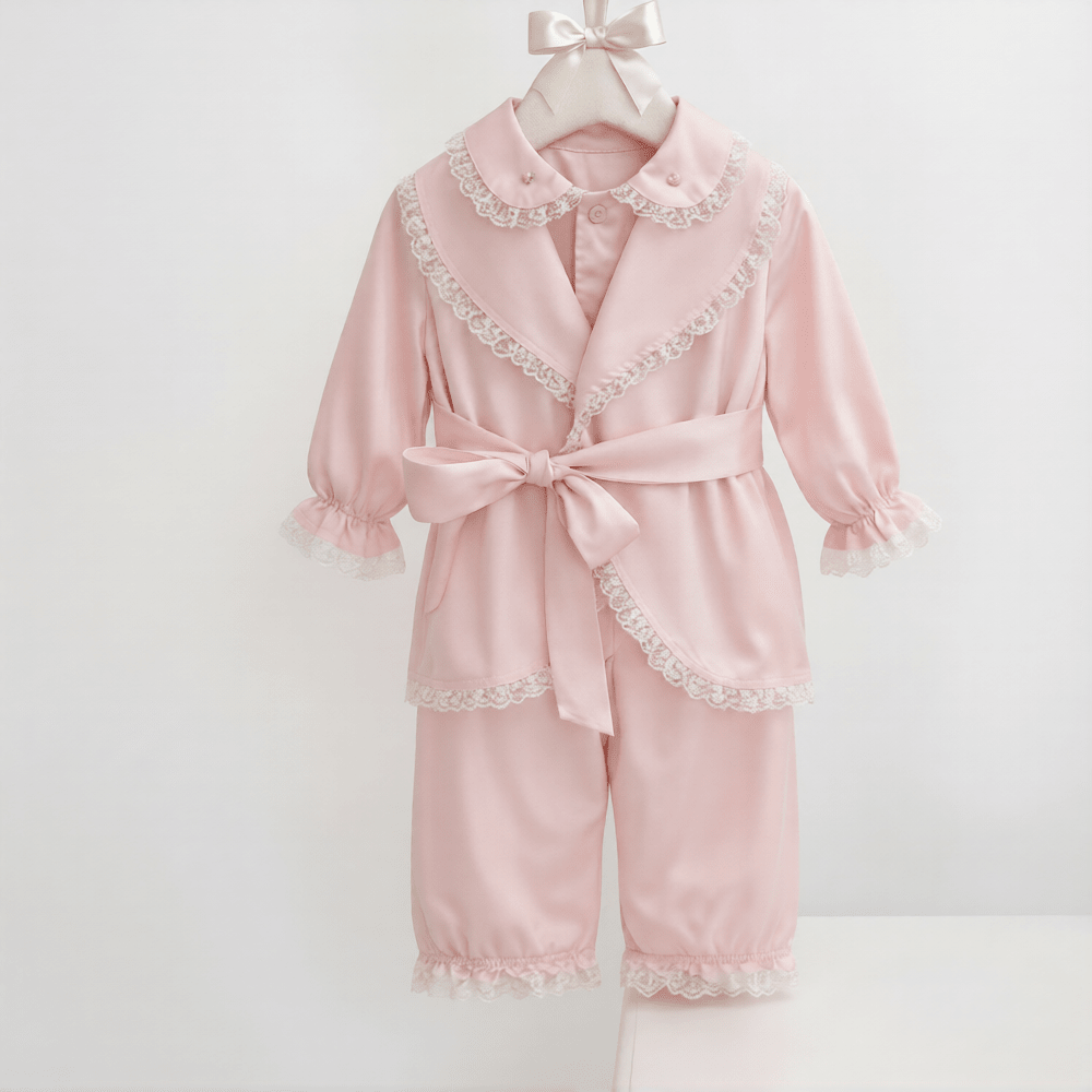 Windsor Pyjamas Set - Pink - The Baby Cot Shop, Chelsea