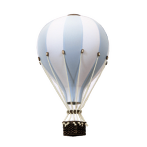 Blue and White Decorative Hot Air Balloon (3 Sizes Available)