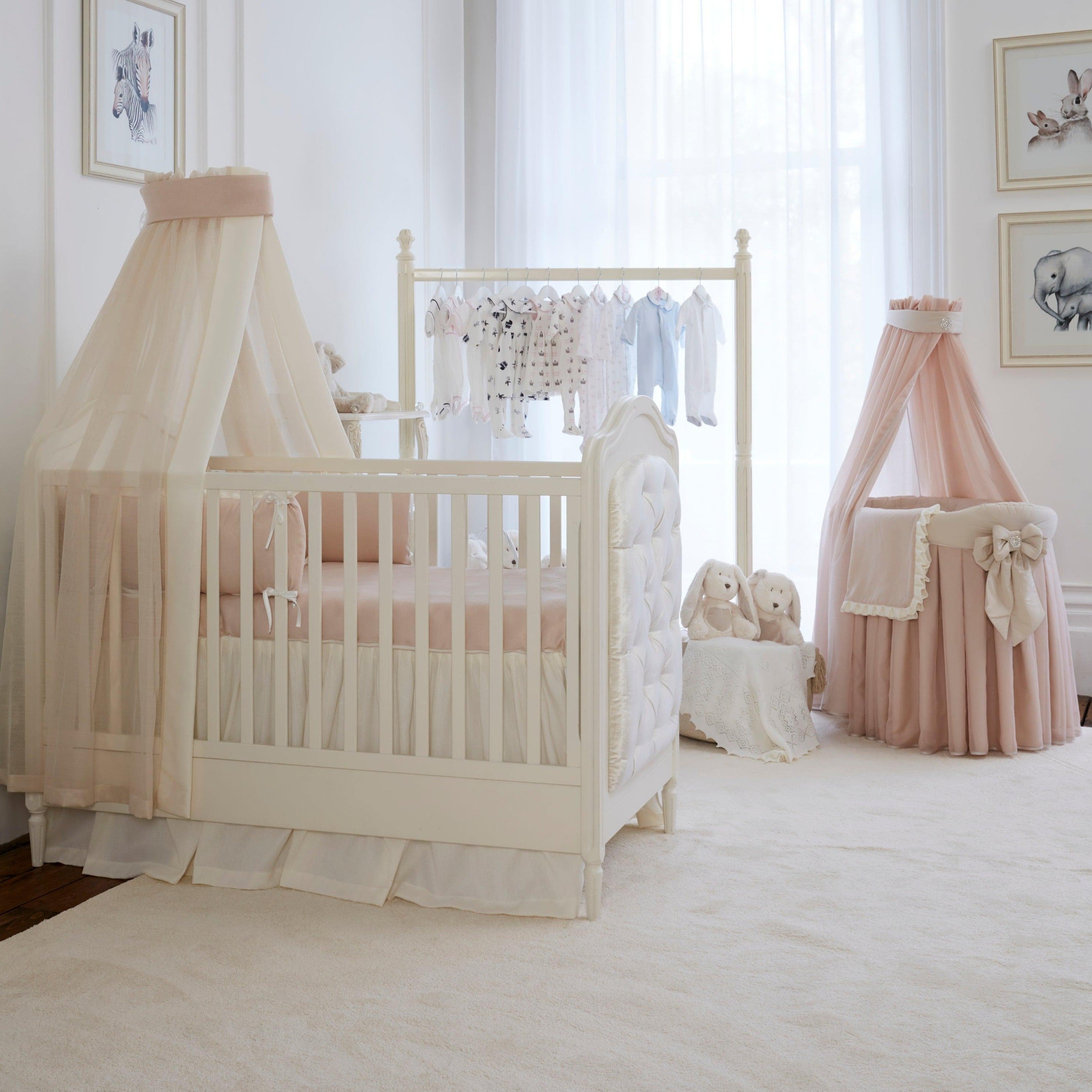 Tribeca Tufted Cot Bed -Stylish Luxury Cot Bed