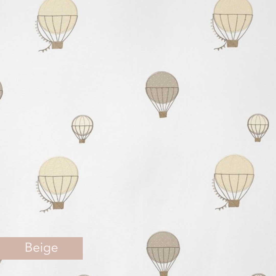 Montgolfieres Brodees Fabric by Casadeco (3 Colourways)