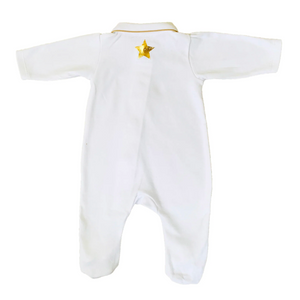 Gold Star Cotton Onesie by Magnet Mouse