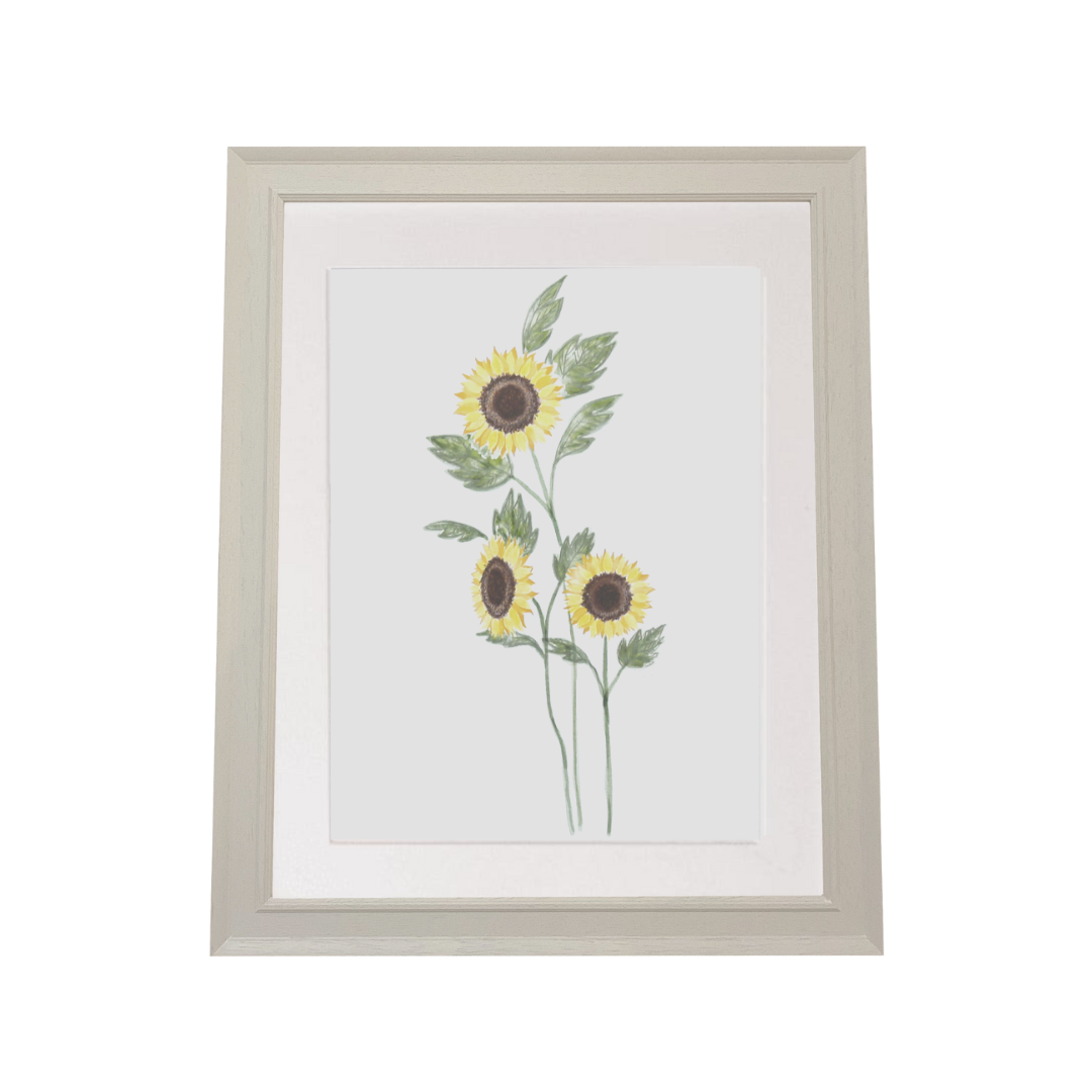 Sunflower Bouquet Art Print