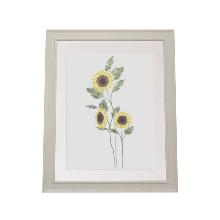 Sunflower Bouquet Nursery Art