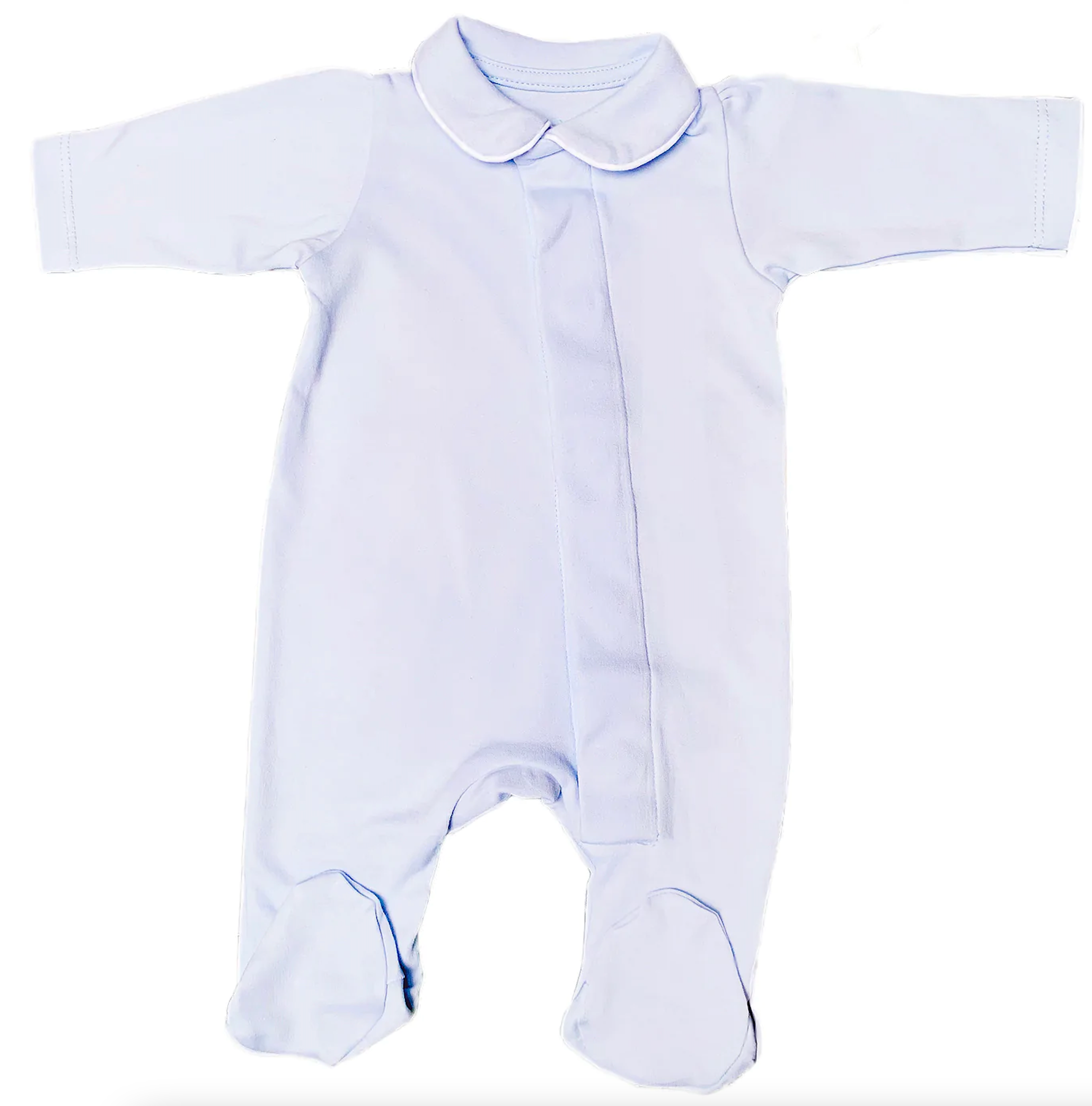 Blue Cotton Onesie by Magnet Mouse | Magnet Mouse Luxury