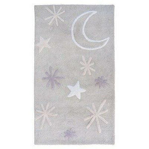 Luna Grey Cotton Rug