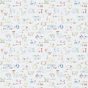 Rainbow Rhyme Alphabet Zoo Wallpaper