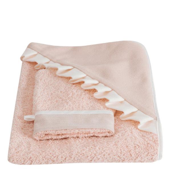 Blush Pink Baby Towel Set