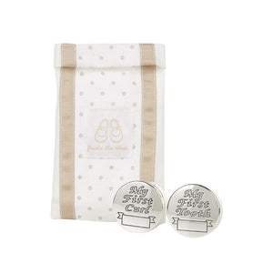 First Tooth and Curl Silver Plated Boxes - The Baby Cot Shop, Chelsea