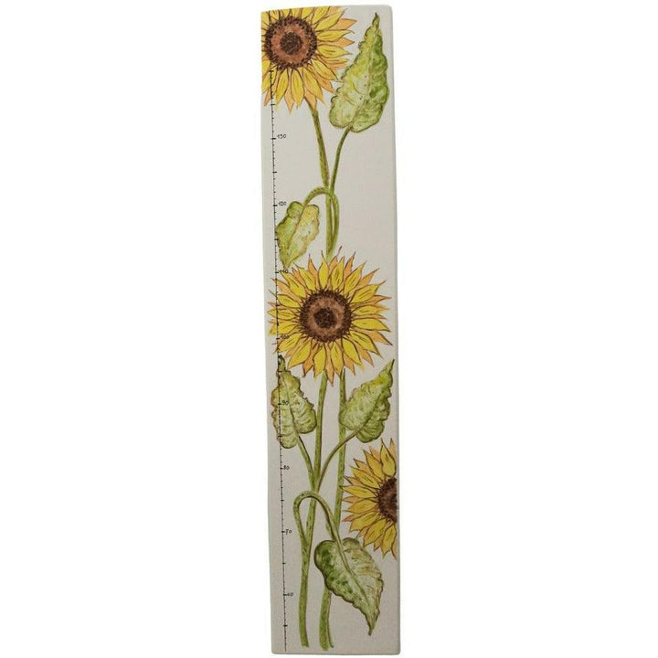 Sunflower Hand painted Height Chart