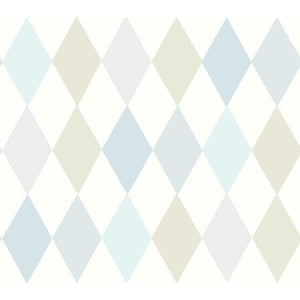 Punchinello Multicolured Light Cream Wallpaper