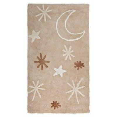 Luna Beige Cotton Rug