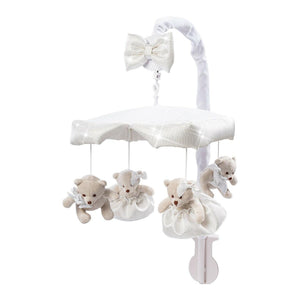 Neutral Bears Musical Cot Mobile