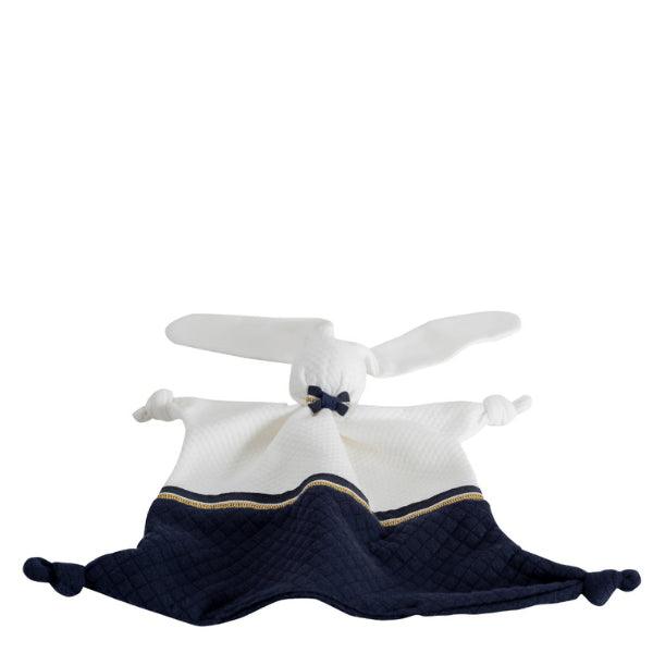 Royal Blue and Gold Bunny Blankie